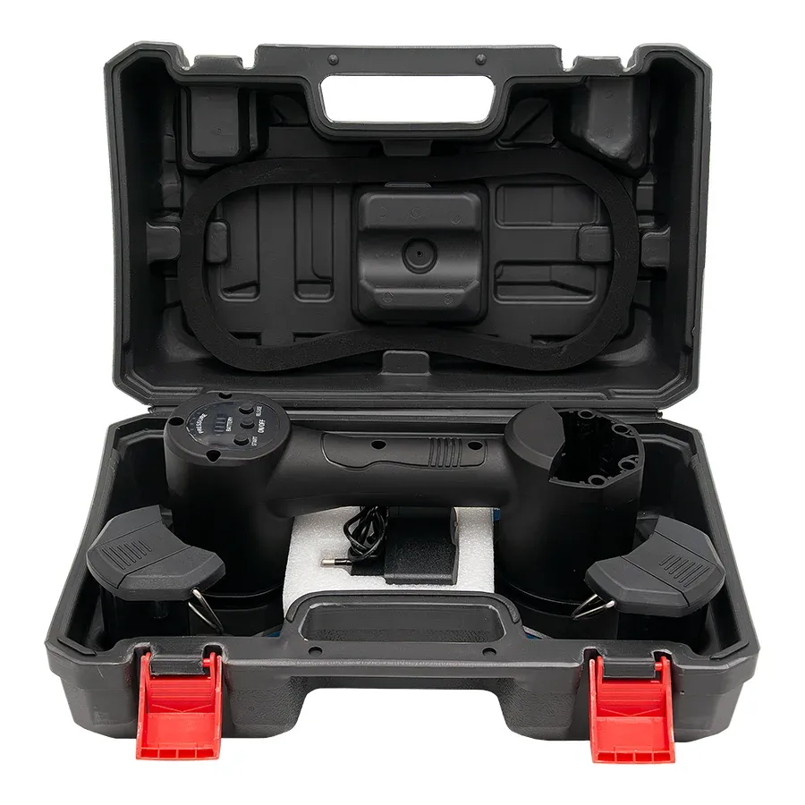 Потужна акумуляторна вакуумна присоска PROFI-TEC HoldPro 200 : з АКБ 2шт-12V 1.5 Ah + ЗП (007064) Київ - фото 8