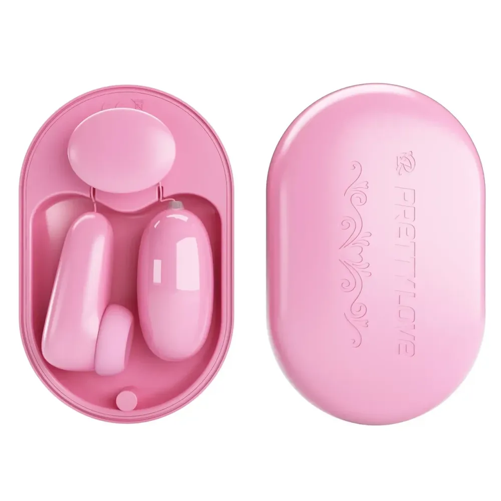 Вакуумный стимулятор с виброяйцом PRETTY LOVE - Magic Box Pink, BI-300055 Sex Aura Киев - изображение 3