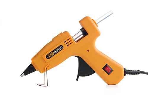 Пистолет термоклеевой Ø7-7.5мм 20Вт СИЛА Ровно