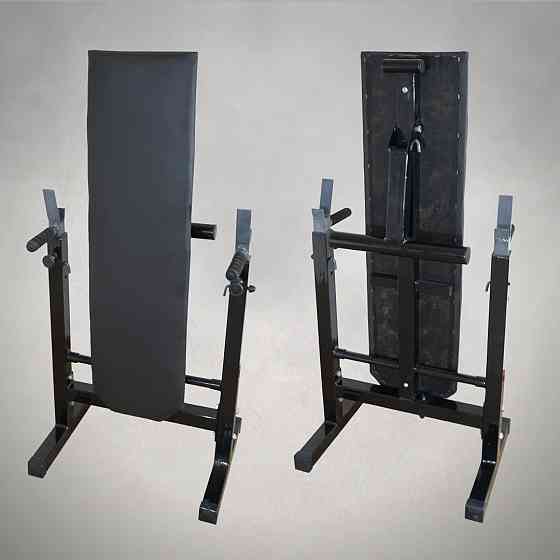 Скамья для жима горизонтальная Стойки, скамьи для жима и приседаний складная Киев