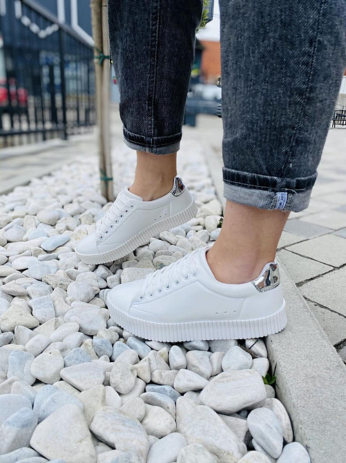 Vices Кросівки жіночі VICES 7170-41 білі (весна-осінь, еко-шкіра) (1492) Коломия - фото 9