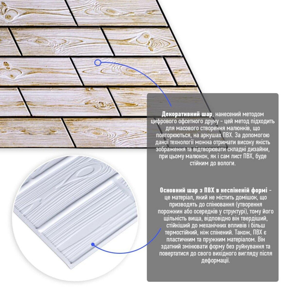 Декоративная ПВХ панель 960х480х4мм SW-00000577 Киев - изображение 2