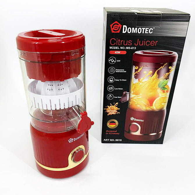 Соковыжималка для яблок и моркови Domotec, Аппарат для приготовление сока Соковыжималка томатов ZT-58 Одесса - изображение 3