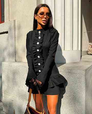 Жіноча стильна вечірня міні сукня замш на дайвінгу Одеса