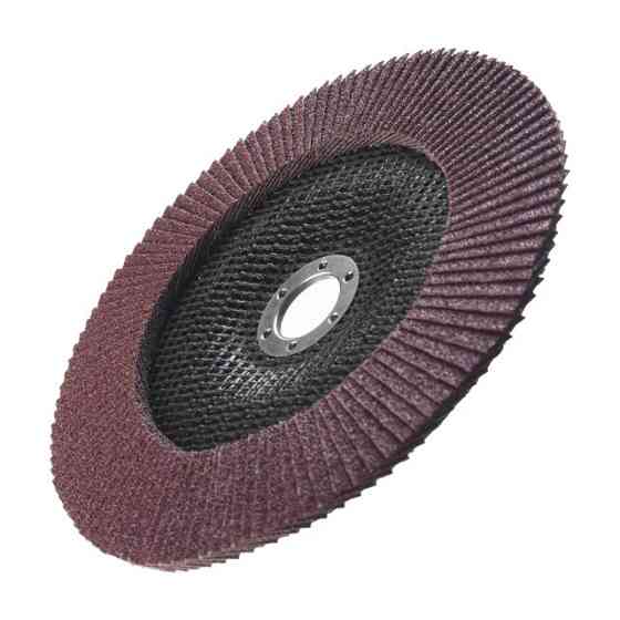 Диск шліфувальний пелюстковий, 180×22 мм, зерно K60, 7000 об/хв INTERTOOL BT-0226 Київ