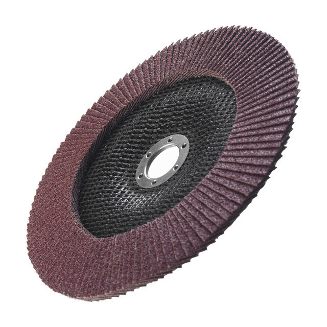 Диск шліфувальний пелюстковий, 180×22 мм, зерно K60, 7000 об/хв INTERTOOL BT-0226 Київ - фото 4