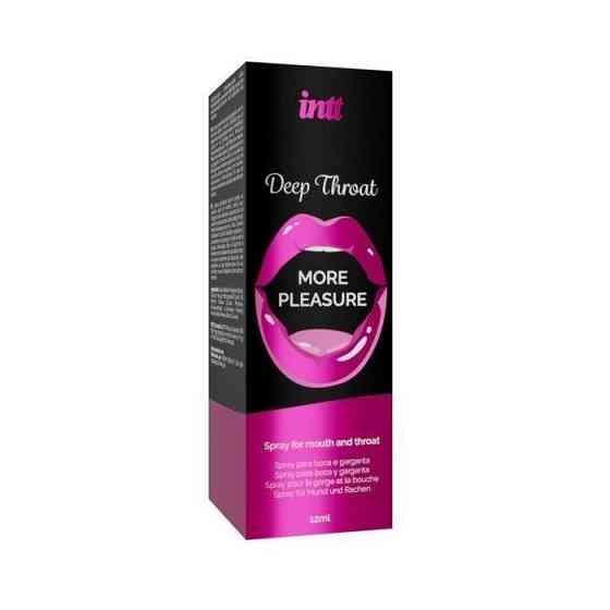 Спрей для глубокого минета Intt Deep Throat Oral Spray (12 мл) Sex Aura Киев