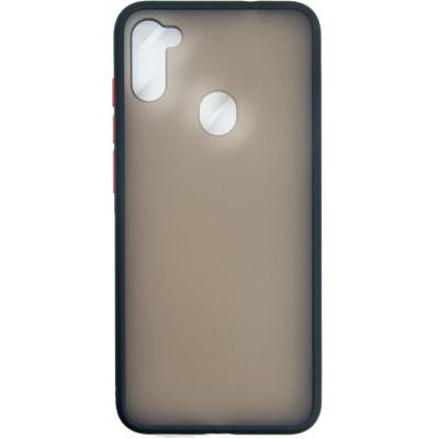 Чехол для мобильного телефона Dengos Matt Samsung Galaxy M11, black (DG-TPU-MATT-47) (DG-TPU-MATT-47) Винница - изображение 1