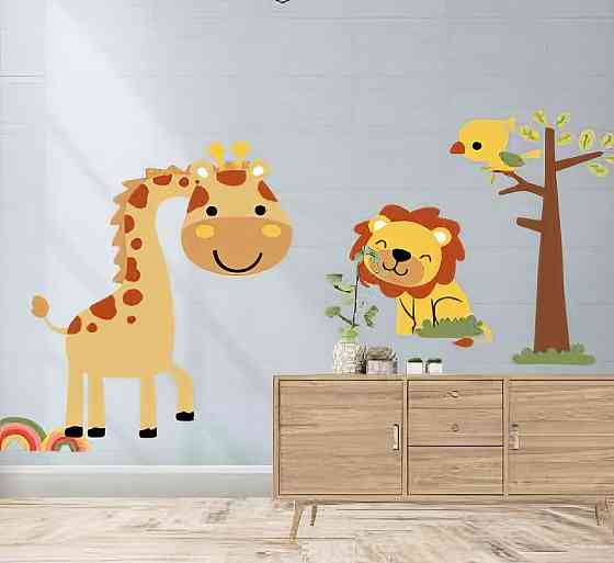 Наклейка виниловая декоративная в детскую комнату 