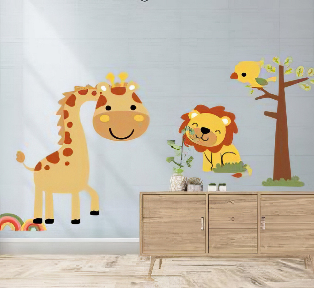 Наклейка виниловая декоративная в детскую комнату 