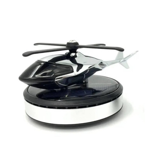 Ароматизатор автомобільний Вертоліт з каменем на сонячній батареї Київ - фото 1