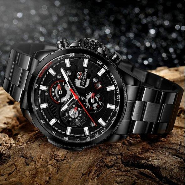 Чоловічий наручний годинник Forsining Finance Вінниця - фото 7