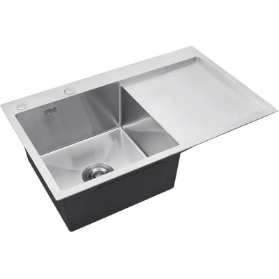 Мойка кухонная Kroner Geburstet-7849LHM (CV025275) Винница - изображение 7