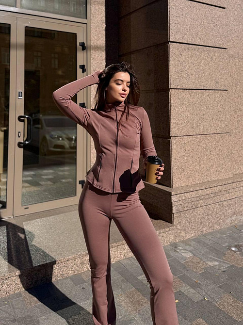 Женский стильный и теплый термо костюм Мокко, 40/42 Одесса - изображение 1