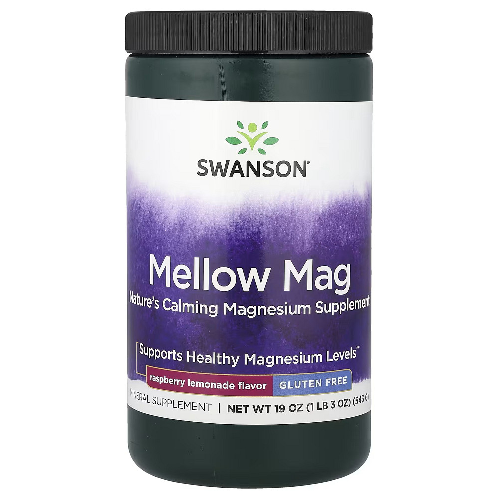Витамины Swanson Mellow Mag 543 g (Малиновый лимонад) Луцк - изображение 1
