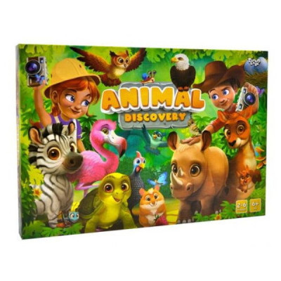 Настільна гра Danko Toys Animal Discovery, українська (G-AD-01-01U) Вінниця - фото 1