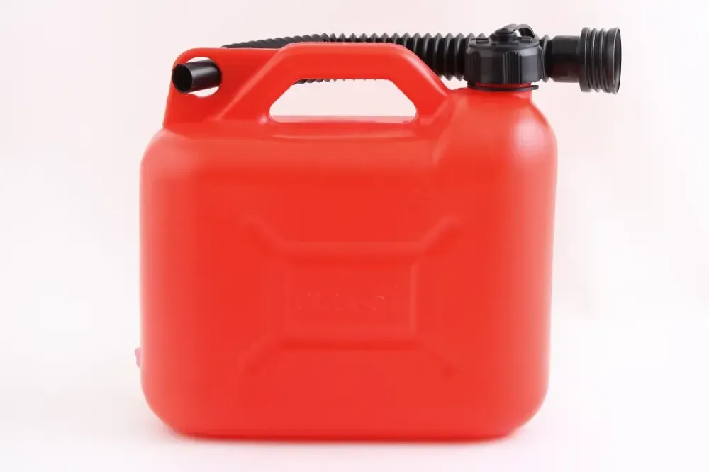 Каністра пластик. 5л з гнучкою лейкемією Hico червона Вінниця - фото 2