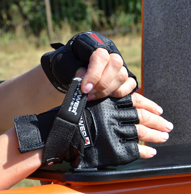 Рукавички для фітнесу Power System PS-2500 Power Plus Black XL Кам'янське - фото 8