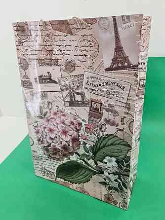 Пакет бумажный гигант вертиркальный (30х42х12)(артGV-047) (12 шт) Харьков