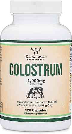 Молозиво Double Wood Supplements Colostrum 500 mg 120 caps Луцк