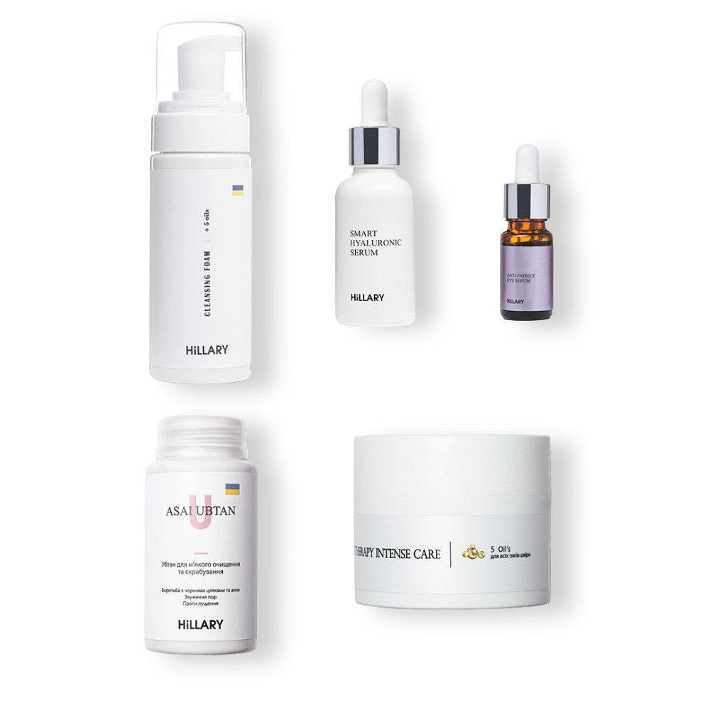 Базовий набір для догляду за нормальною шкірою Осінній догляд Autumn care for normal skin Hillary Київ - фото 1