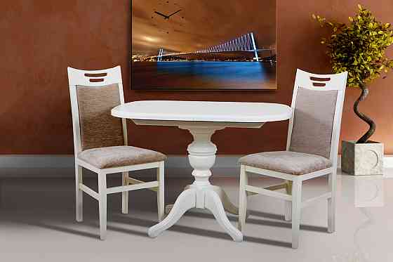 Стіл обідній Тріумф ( 105+40 )/75, ваніль Київ