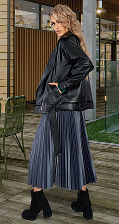Кожаная куртка OVERSIZE Киев - изображение 5