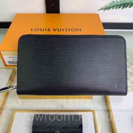 Мужской кошелек Louis Vuitton (60017-1) black Киев