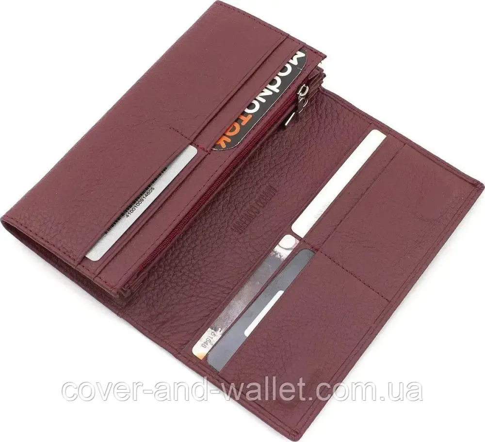 Классический женский кошелек из натуральной кожи Marco Coverna 501 Киев - изображение 4