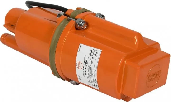 Насос вибрационный ручеек для чистой воды Powercraft VBU-350: 300 Вт вибрационный насос для полива Киев - изображение 2
