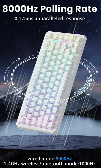 Ігрова Механічна Клавіатура Attack Shark X82 Pro HE магнітні світчі. Київ - фото 2