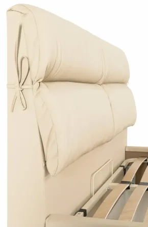 Ліжко Edinburgh VIP 140 х 200 см Fly 2207 З додатковою металевою цільнозварною рамою Бежевий Київ