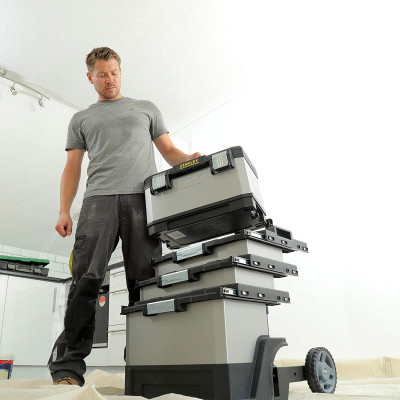 Ящик для інструментів Stanley FatMax Rolling Workshop&quot;, 568x893x389 мм, на колесах (1-95-622) Вінниця - фото 5