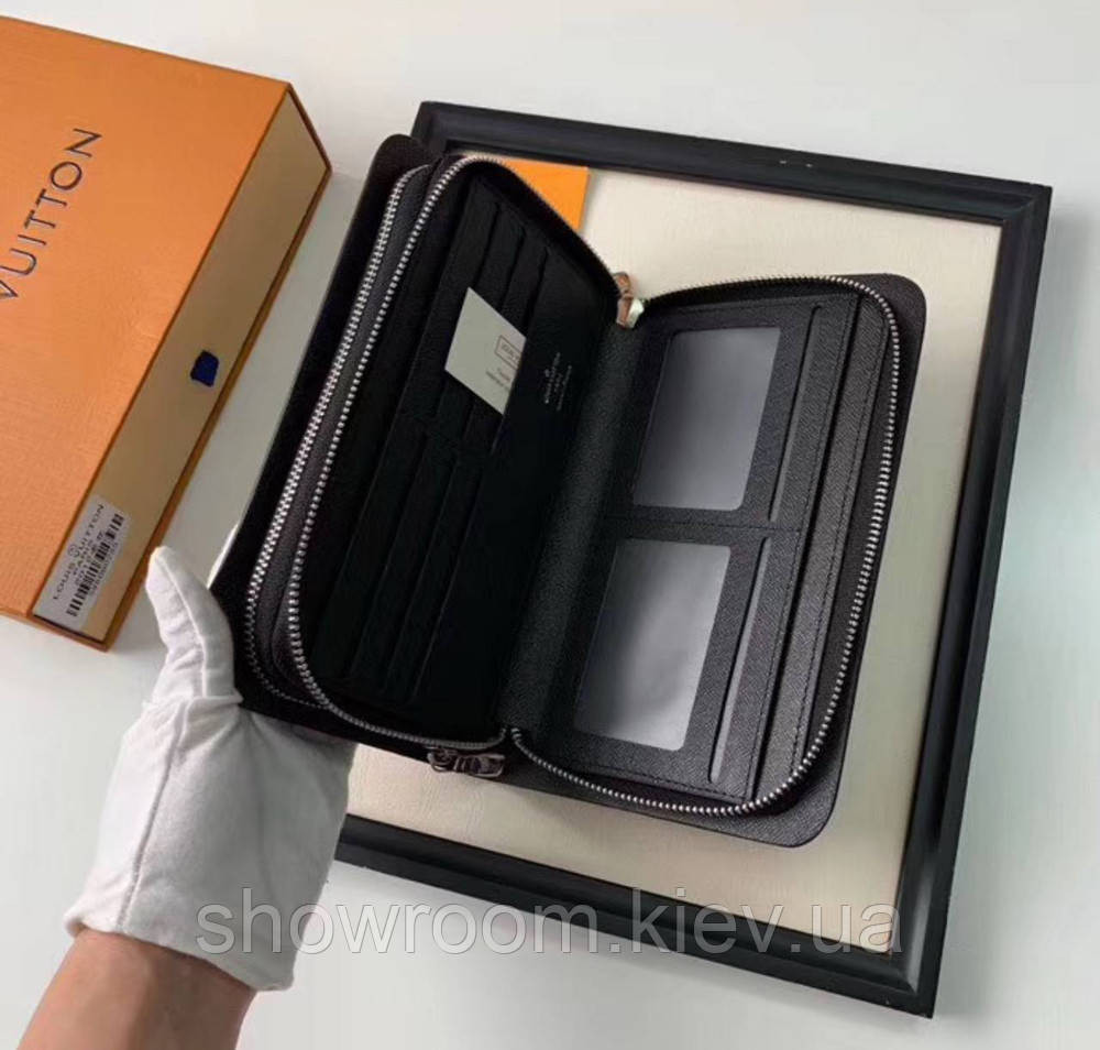 Мужской брендовый клатч барсетка LV (2012) grey Киев - изображение 4