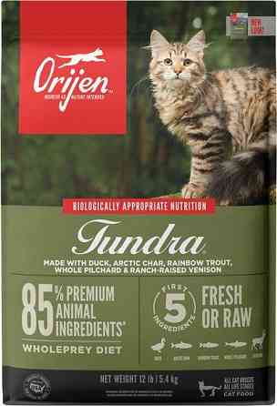 Orijen Tundra Cat (Оріджен Тундра Кет) сухий корм для кошенят і кішок усіх порід Запоріжжя