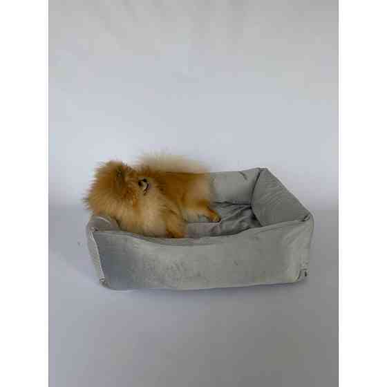 Лежанка для домашніх тварин собак та кішок велюр Incor Сірий 10041 3XL (130/80/23) Киев