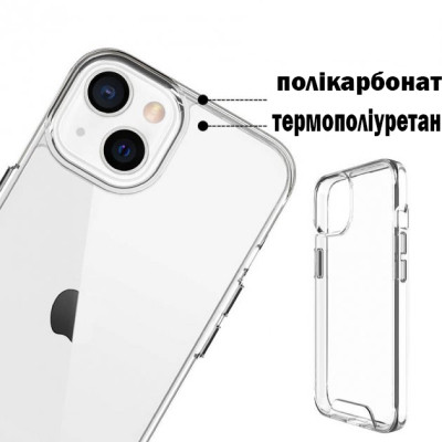 Чехол для мобильного телефона BeCover Space Case Apple iPhone 13 Mini Transparancy (707795) Винница - изображение 3