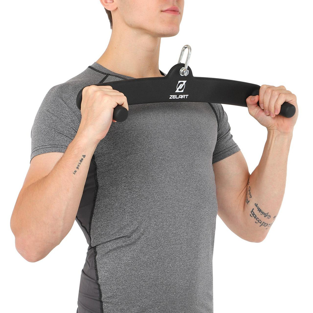 Рукоятка для тяги с широким хватом 53 см Zelart 9632 Киев - изображение 9