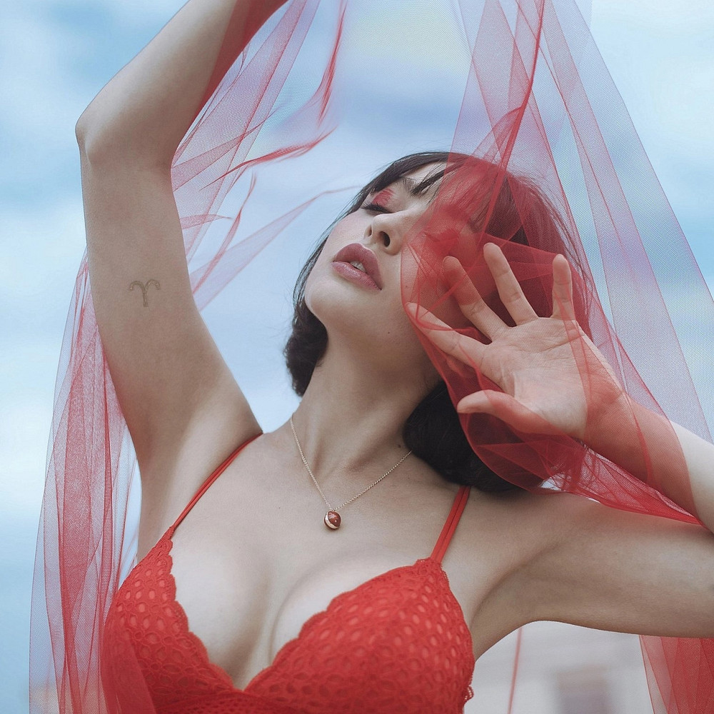 Набор Bijoux Indiscrets HOROSCOPE - Aries (Овен) вибратор на палец, гель для клитора, подвеска Sex Aura Киев - изображение 8