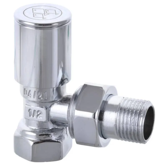 Кран для рушникосушки кутовий Koer KR.531 - 1/2" (Ціна за 1 шт.) (KR3073) Київ