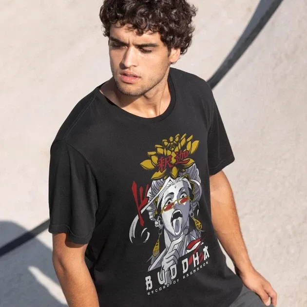 Футболка для подростка мальчика с принтом Record of ragnarok Будда Размер 160 Anime10574 Днепр - изображение 4