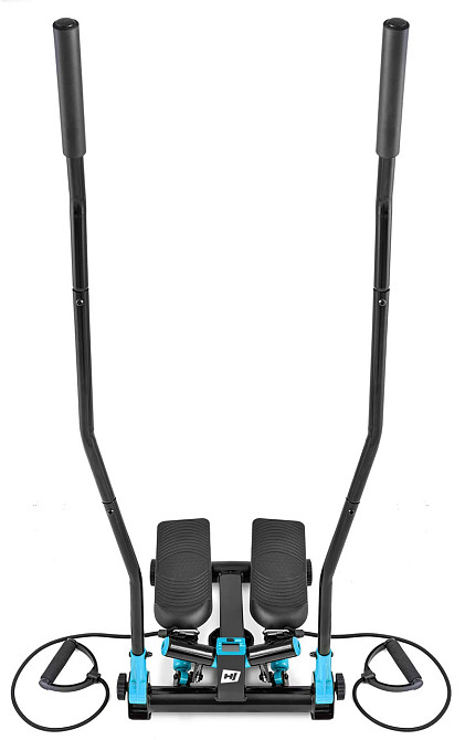 Степпер HS-045S Slim для домашніх тренувань фітнесу, кардіо та схуднення, компактний тренажер для ніг і сідниць Київ - фото 3