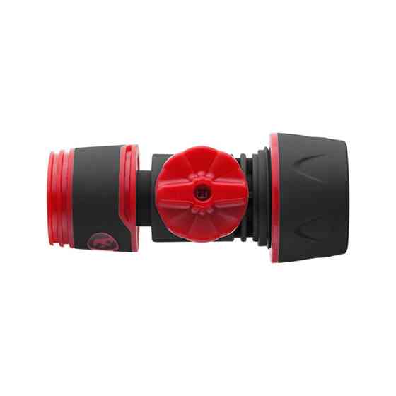 З'єднувач 1/2" для шлангу 3/4", з вентилем для регулювання або перекриття потоку води INTERTOOL GE-2002 Київ