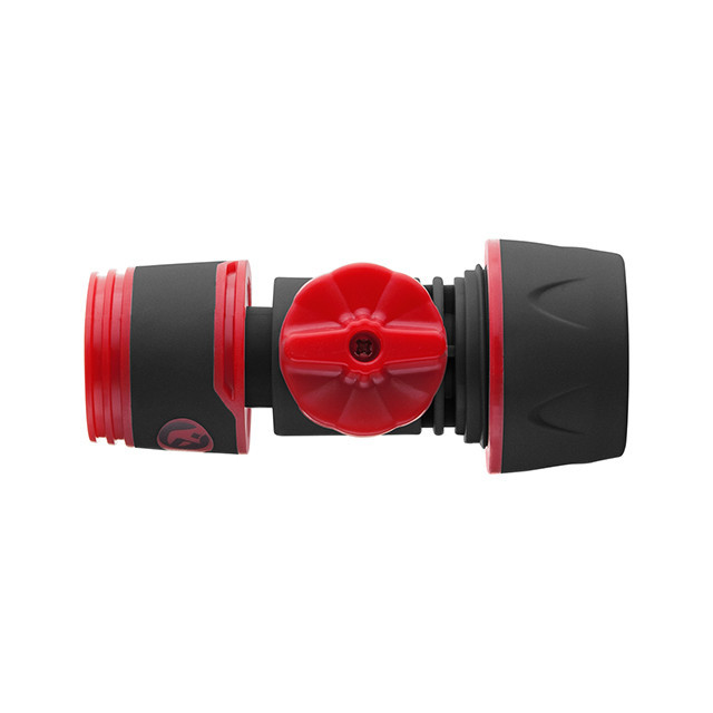 З'єднувач 1/2" для шлангу 3/4", з вентилем для регулювання або перекриття потоку води INTERTOOL GE-2002 Київ - фото 3