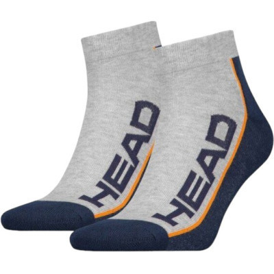 Носки Head Qperformance Quarter 781009001-870 2 пари Синій/Сірий 35-38 (8718824546490) Винница - изображение 1