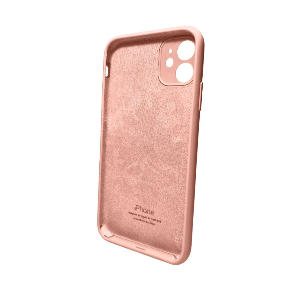 Чохол для смартфона Silicone Full Case AA Camera Protect for Apple iPhone 11 Pro кругл 37,Grapefruit Киев - изображение 2