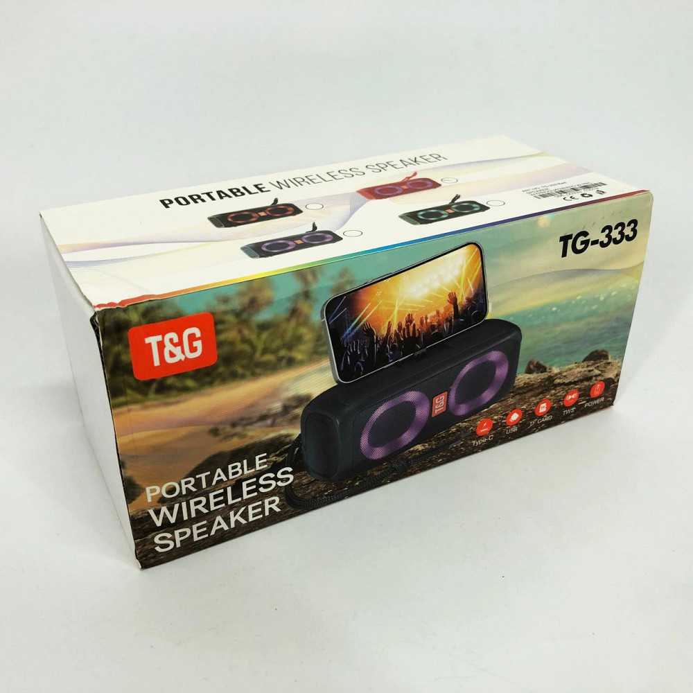 Bluetooth стерео колонка з радіо TG333, Активна акустична колонка з акумулятором акумуляторна GF-11 Львів - фото 3