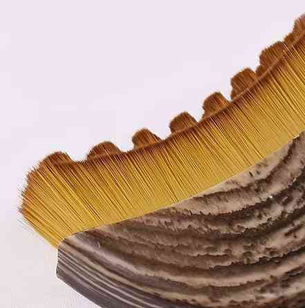 Масажна щітка для обличчя з м’якою щетиною, щітка для лімфодренажу та очищення шкіри, компактна ручна щітка Київ