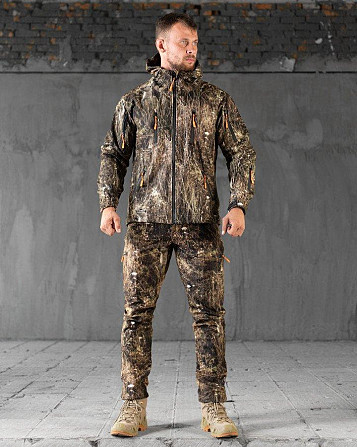Тактический маскировочный костюм софтшел SoftShell sheet ВТ7905 Киев - изображение 11