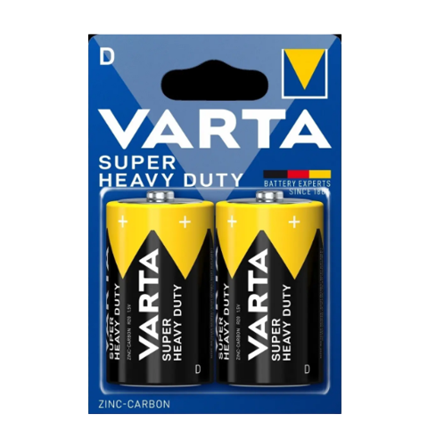 Батарейка сольова D/R20 (бл-2шт) VARTA Super Heavy Duty Житомир - фото 1